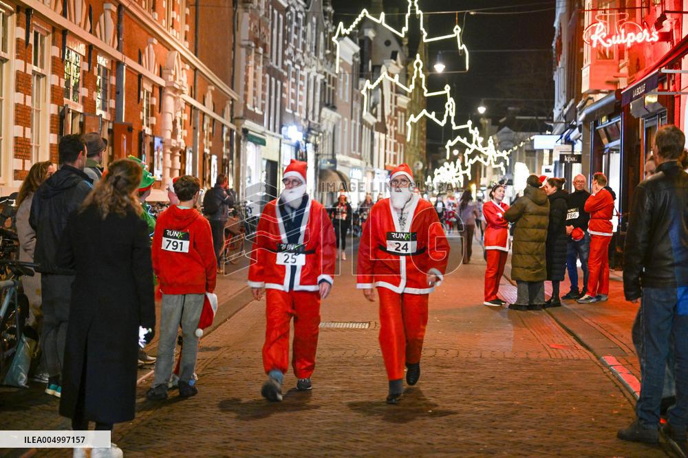 Charity Fun Run Through Haarlem Streets - Netherlands