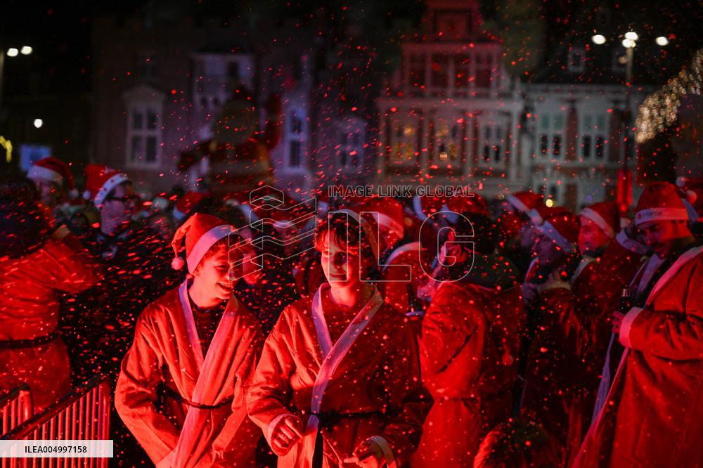Charity Fun Run Through Haarlem Streets - Netherlands