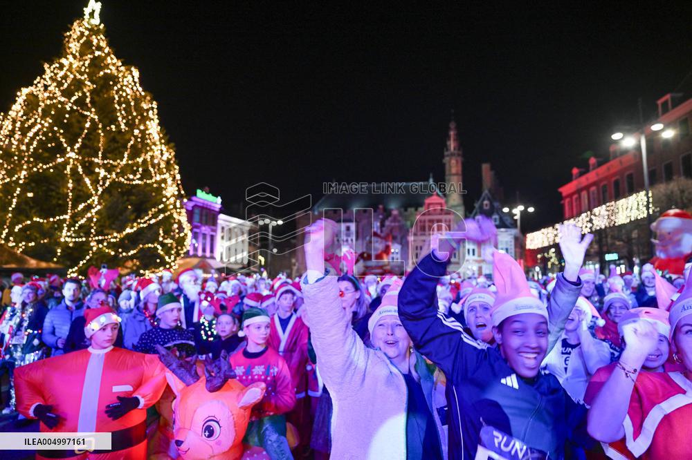Charity Fun Run Through Haarlem Streets - Netherlands