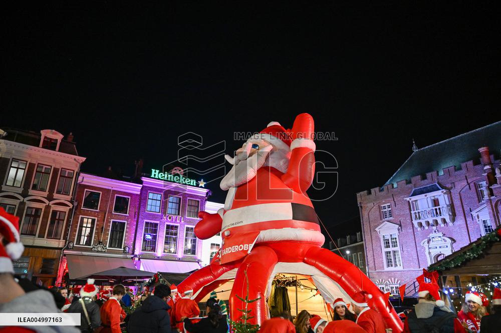 Charity Fun Run Through Haarlem Streets - Netherlands