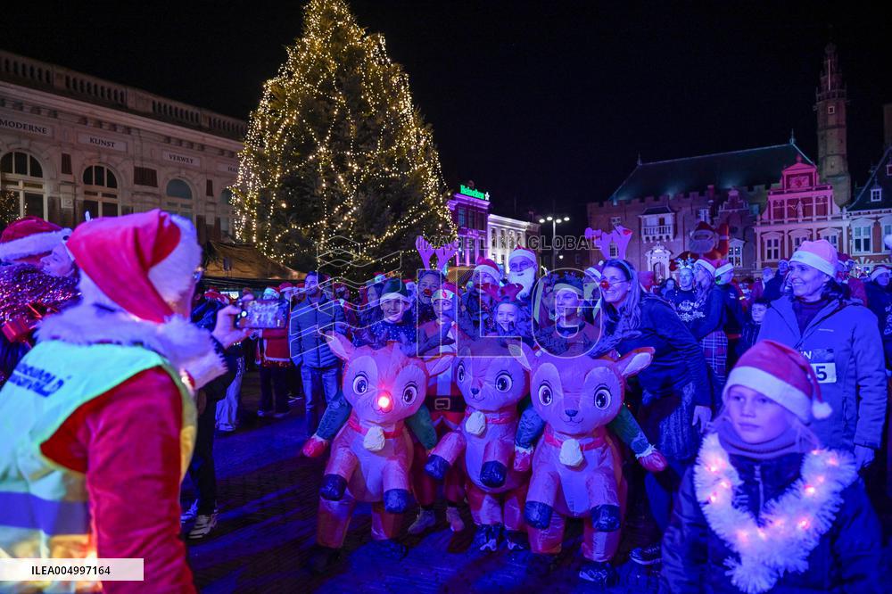 Charity Fun Run Through Haarlem Streets - Netherlands