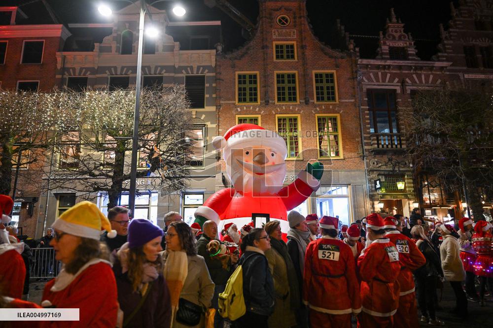 Charity Fun Run Through Haarlem Streets - Netherlands