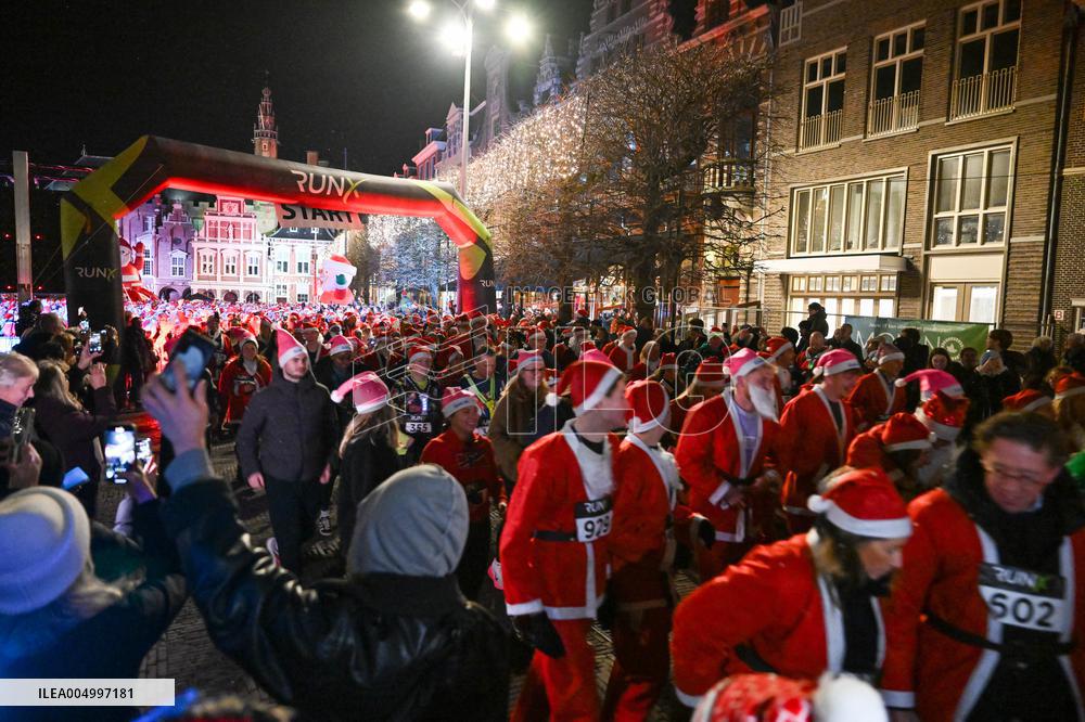 Charity Fun Run Through Haarlem Streets - Netherlands