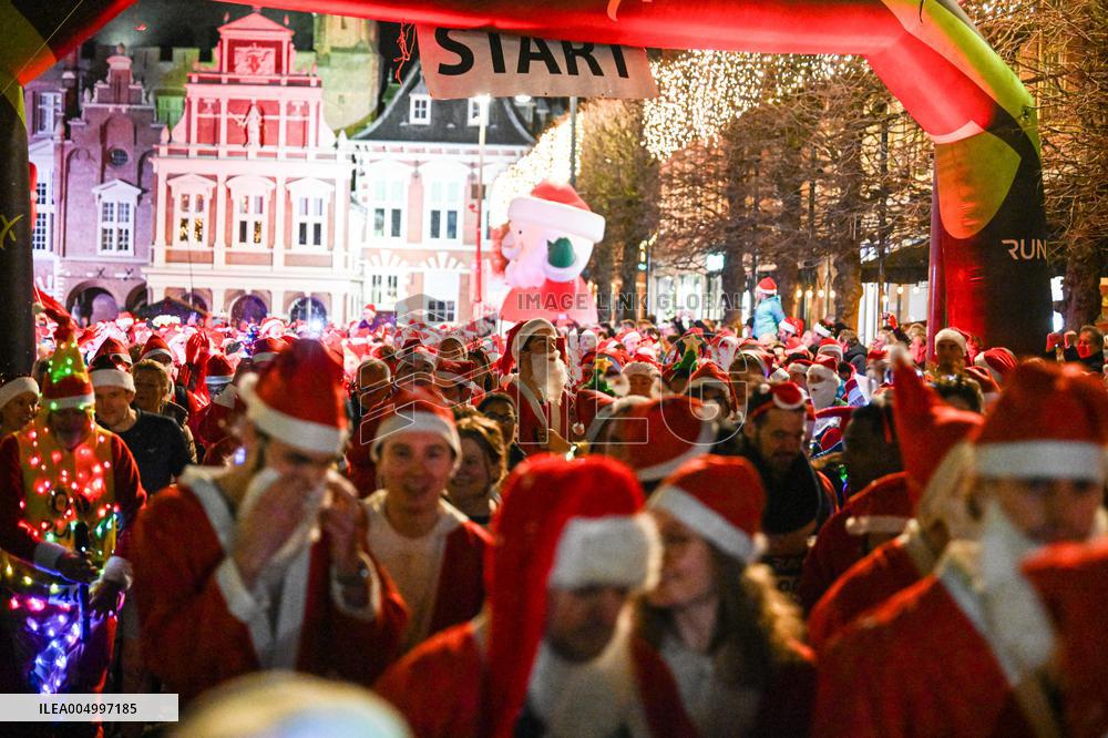 Charity Fun Run Through Haarlem Streets - Netherlands