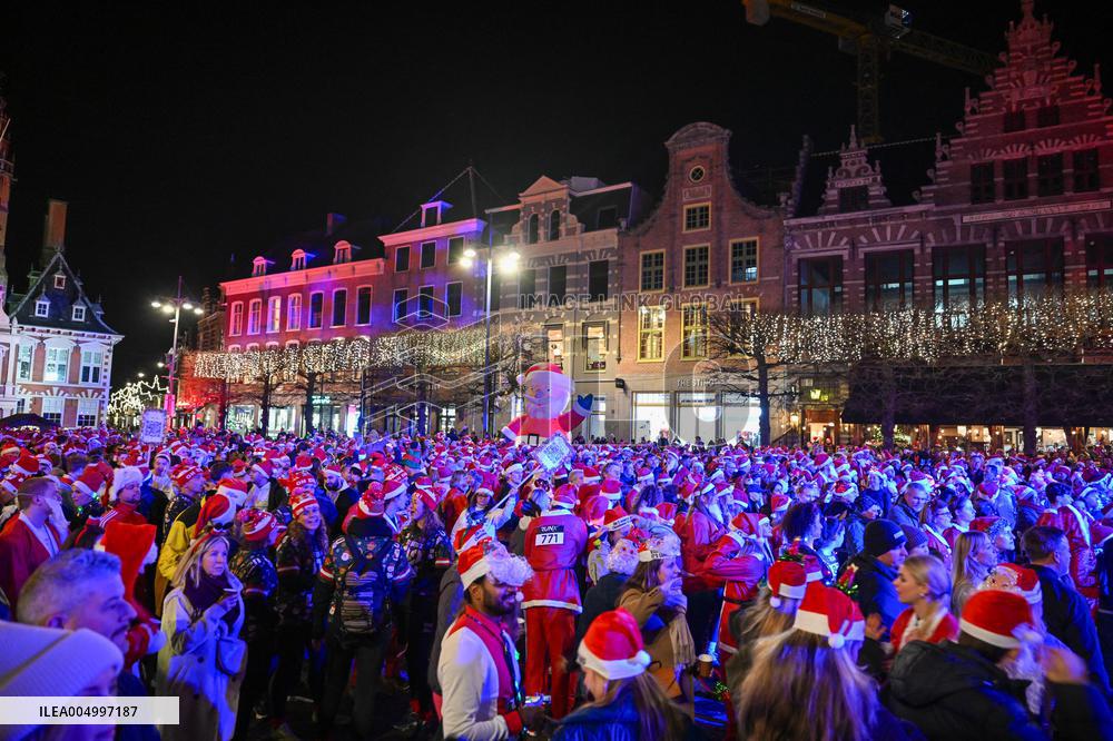 Charity Fun Run Through Haarlem Streets - Netherlands
