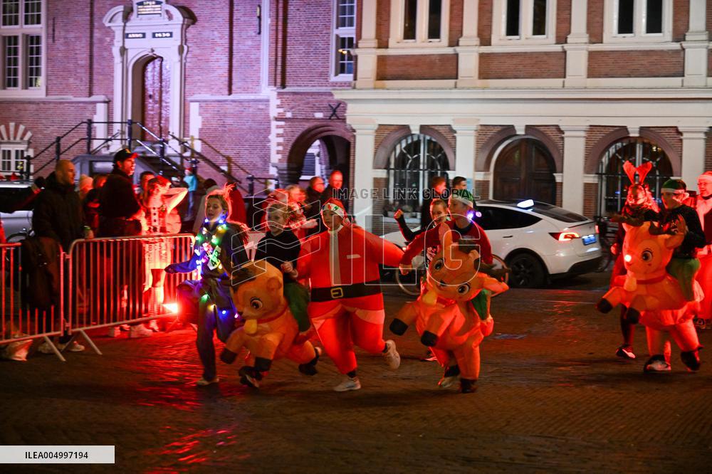 Charity Fun Run Through Haarlem Streets - Netherlands