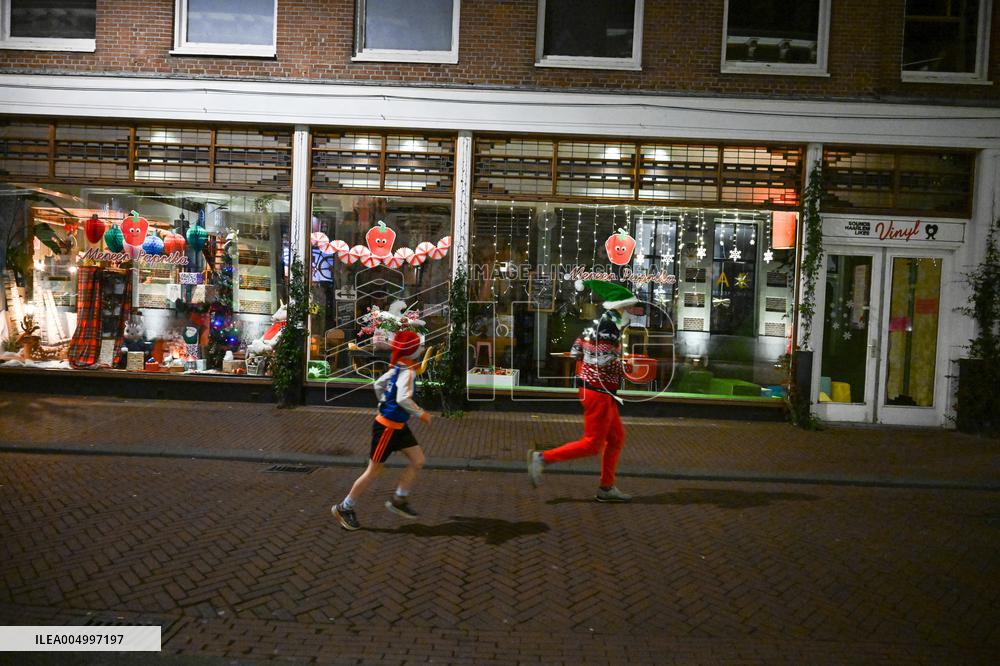 Charity Fun Run Through Haarlem Streets - Netherlands
