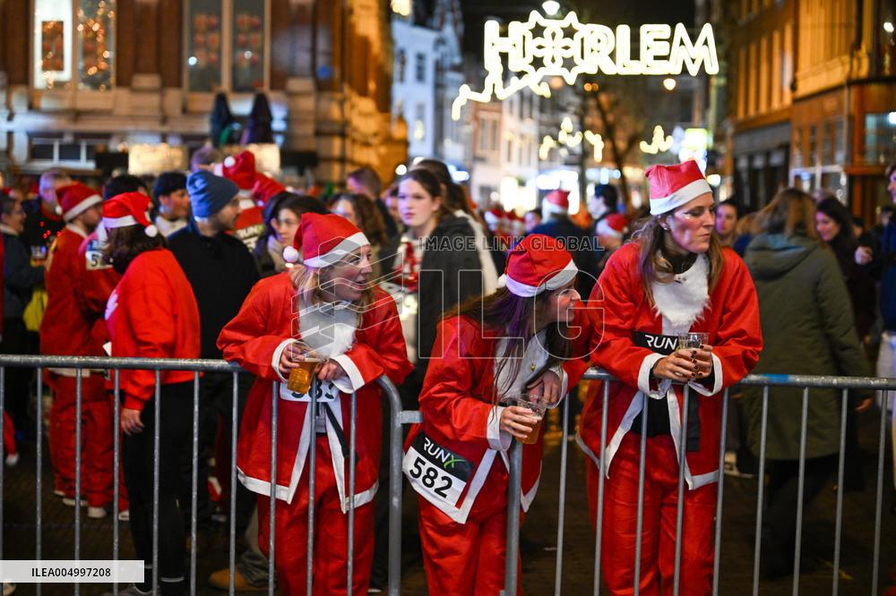 Charity Fun Run Through Haarlem Streets - Netherlands
