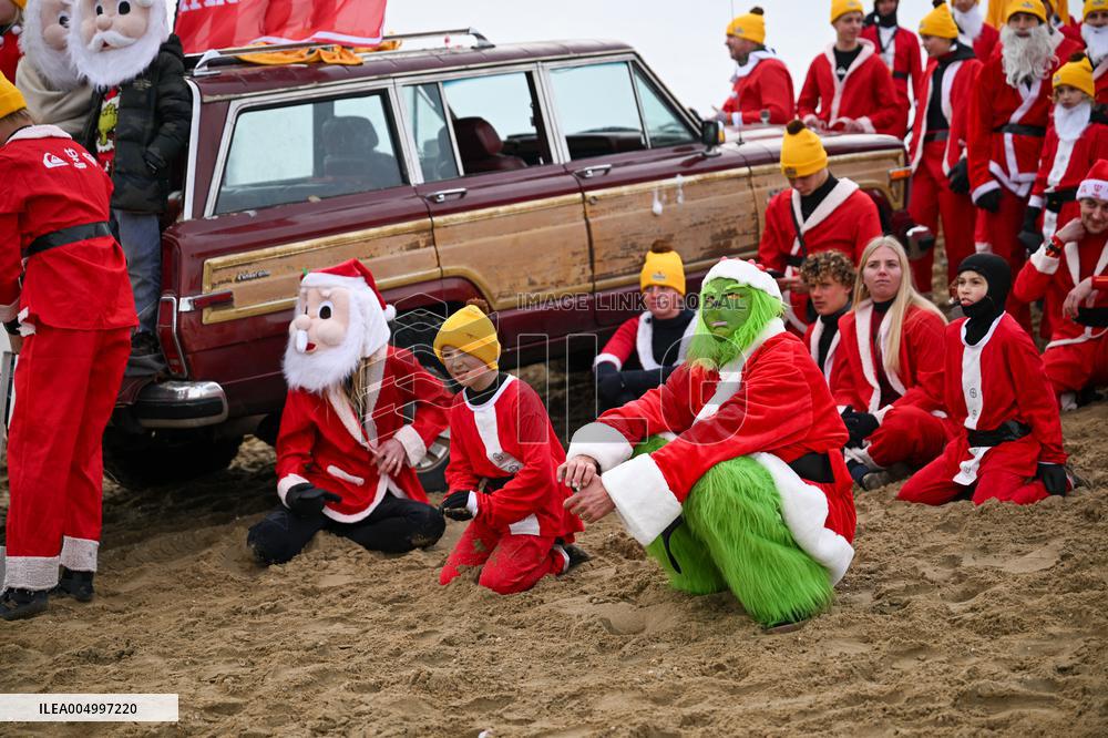 Winter Surf Event At Scheveningen Beach - Netherlands