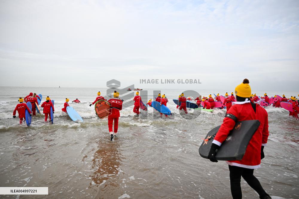 Winter Surf Event At Scheveningen Beach - Netherlands