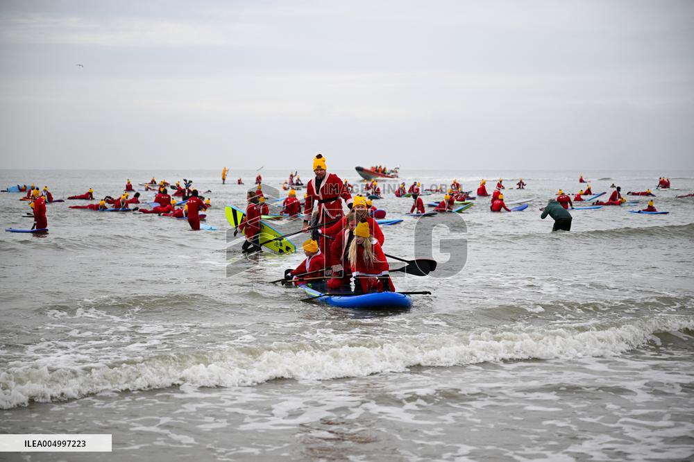 Winter Surf Event At Scheveningen Beach - Netherlands