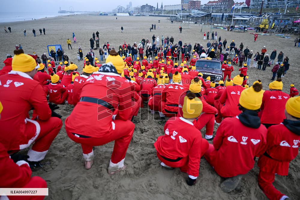 Winter Surf Event At Scheveningen Beach - Netherlands