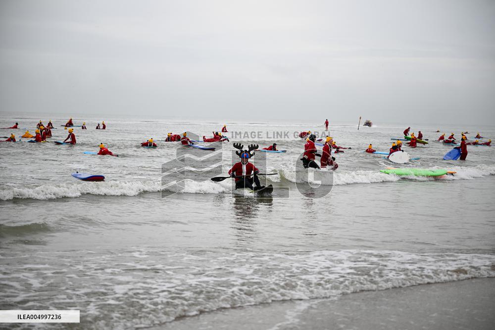 Winter Surf Event At Scheveningen Beach - Netherlands