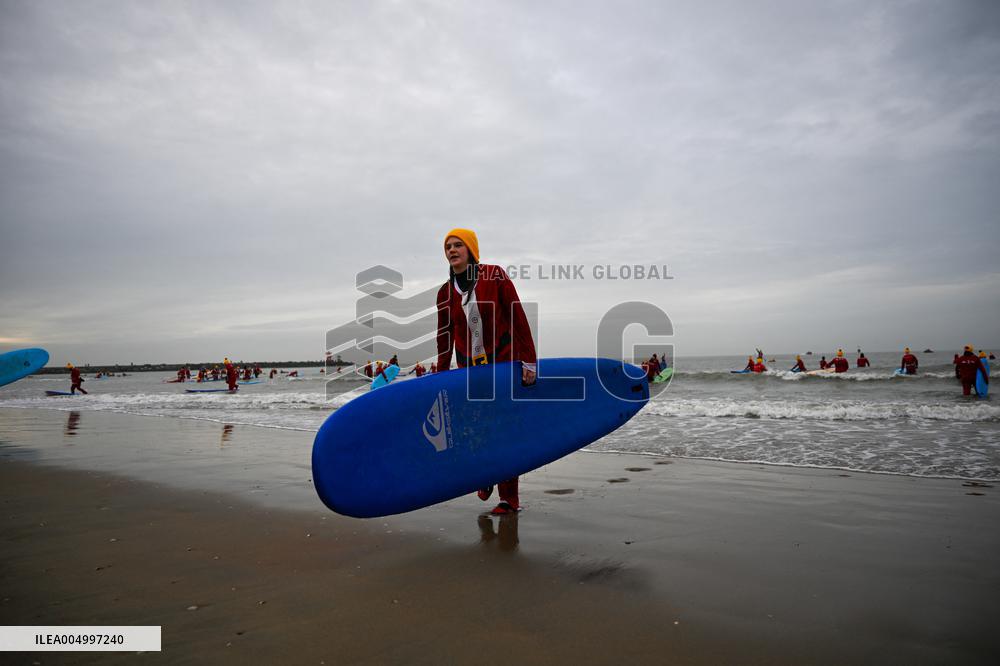 Winter Surf Event At Scheveningen Beach - Netherlands
