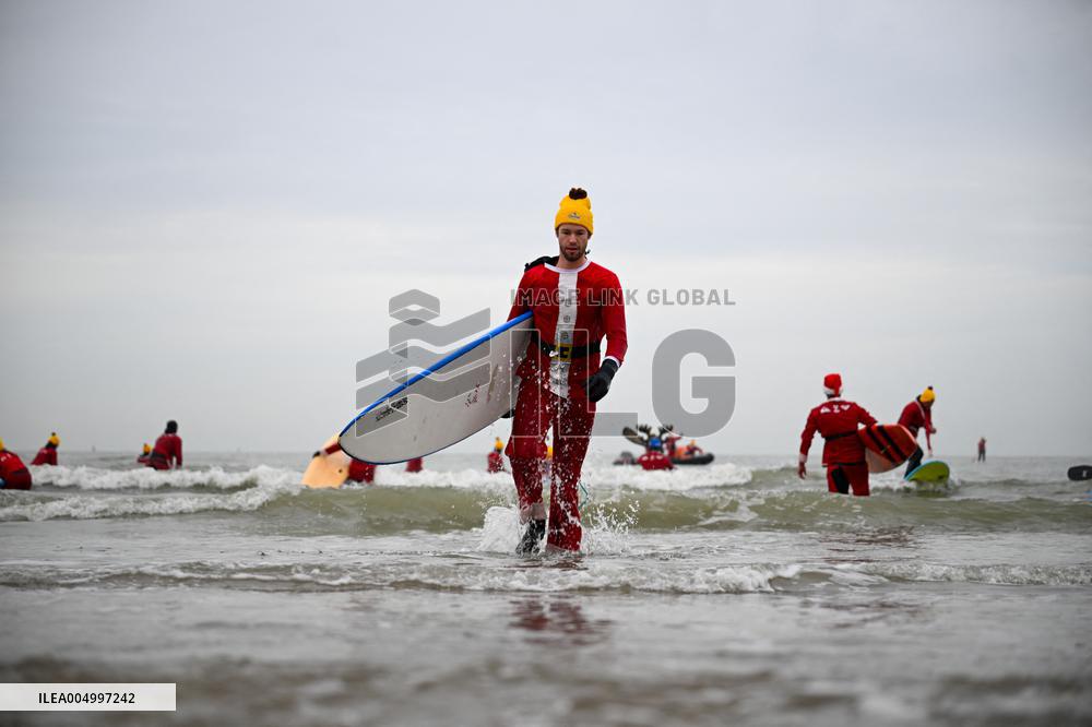 Winter Surf Event At Scheveningen Beach - Netherlands