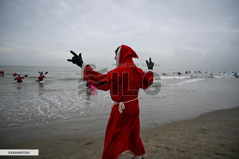 Winter Surf Event At Scheveningen Beach - Netherlands