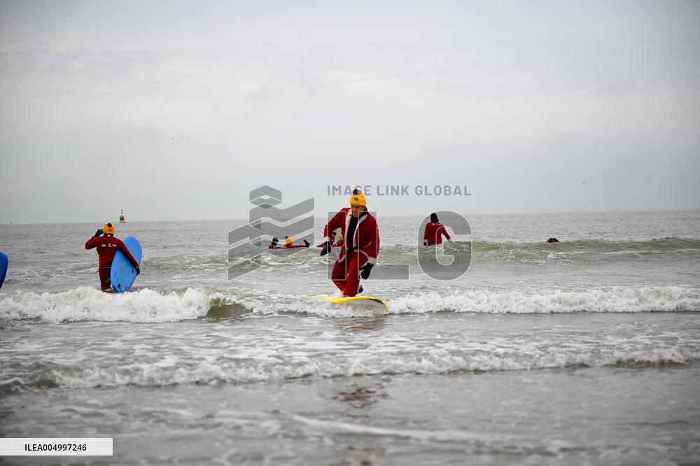 Winter Surf Event At Scheveningen Beach - Netherlands