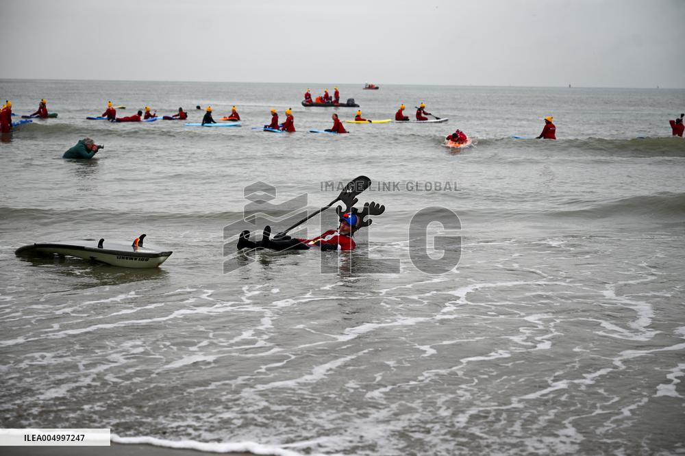 Winter Surf Event At Scheveningen Beach - Netherlands