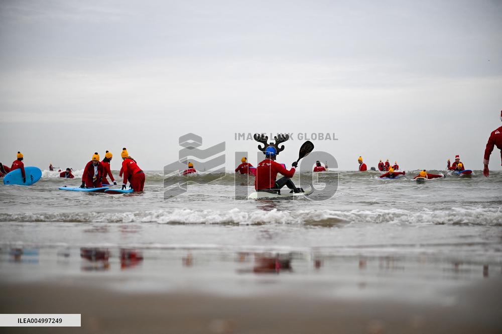 Winter Surf Event At Scheveningen Beach - Netherlands