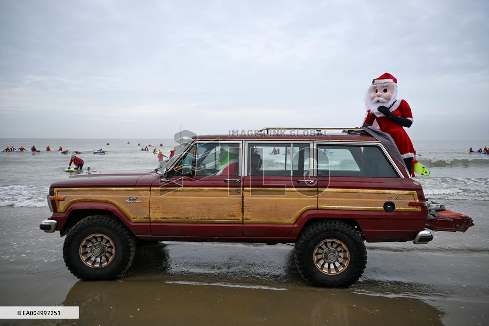 Winter Surf Event At Scheveningen Beach - Netherlands