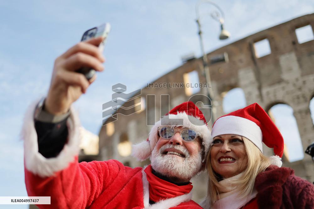 Christmas Race Held For Children's Oncology - Rom