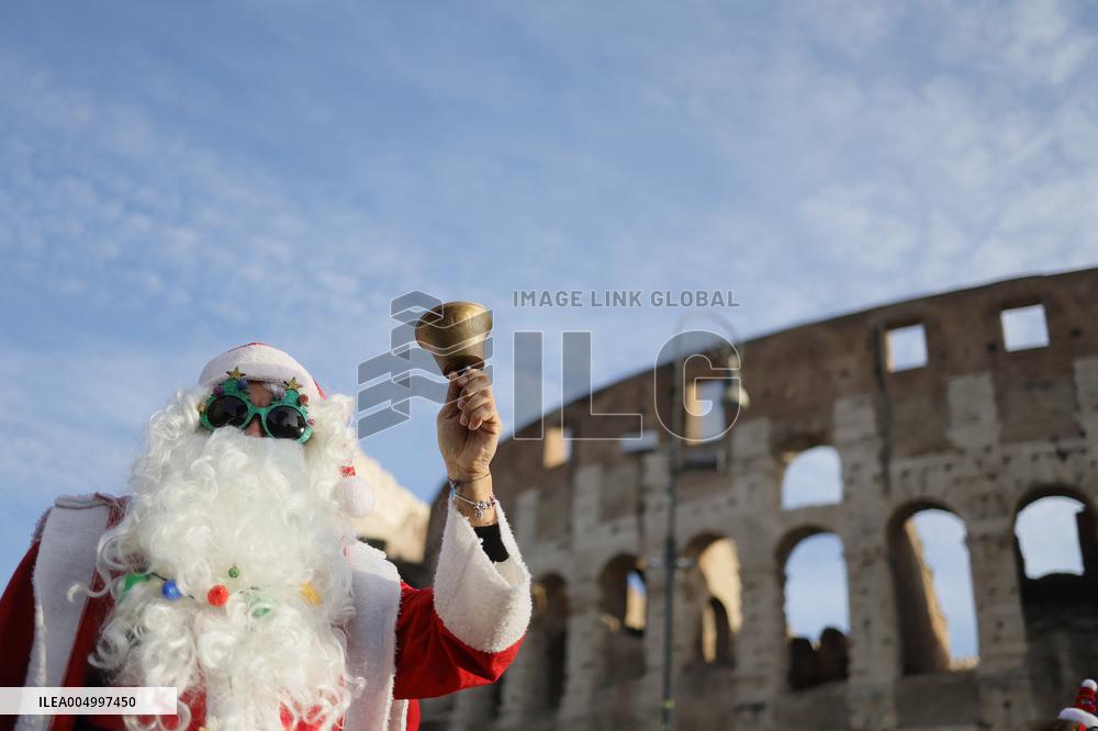 Christmas Race Held For Children's Oncology - Rom