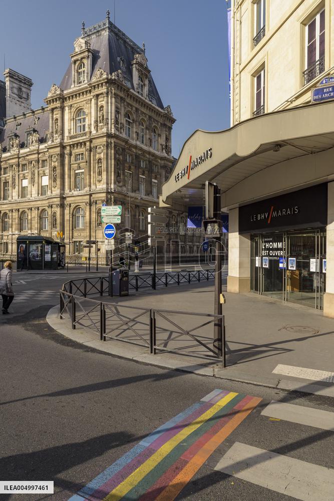 Illustration - BHV Paris - France