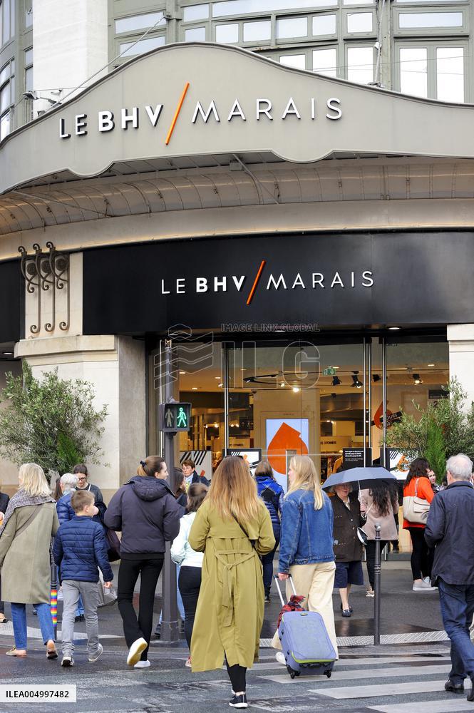 Illustration - BHV Paris - France