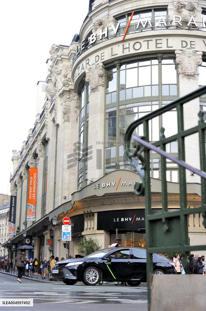 Illustration - BHV Paris - France