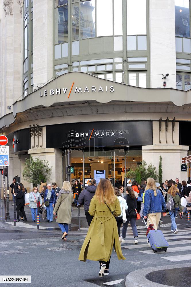 Illustration - BHV Paris - France