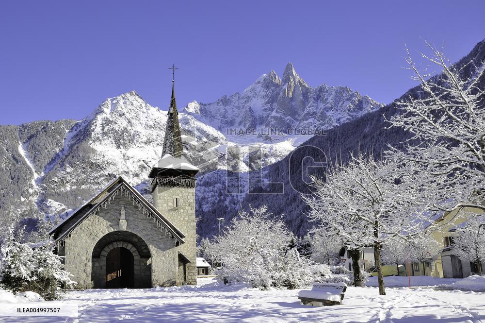 Chamonix in Winter - France