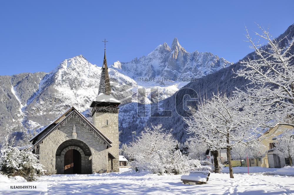 Chamonix in Winter - France