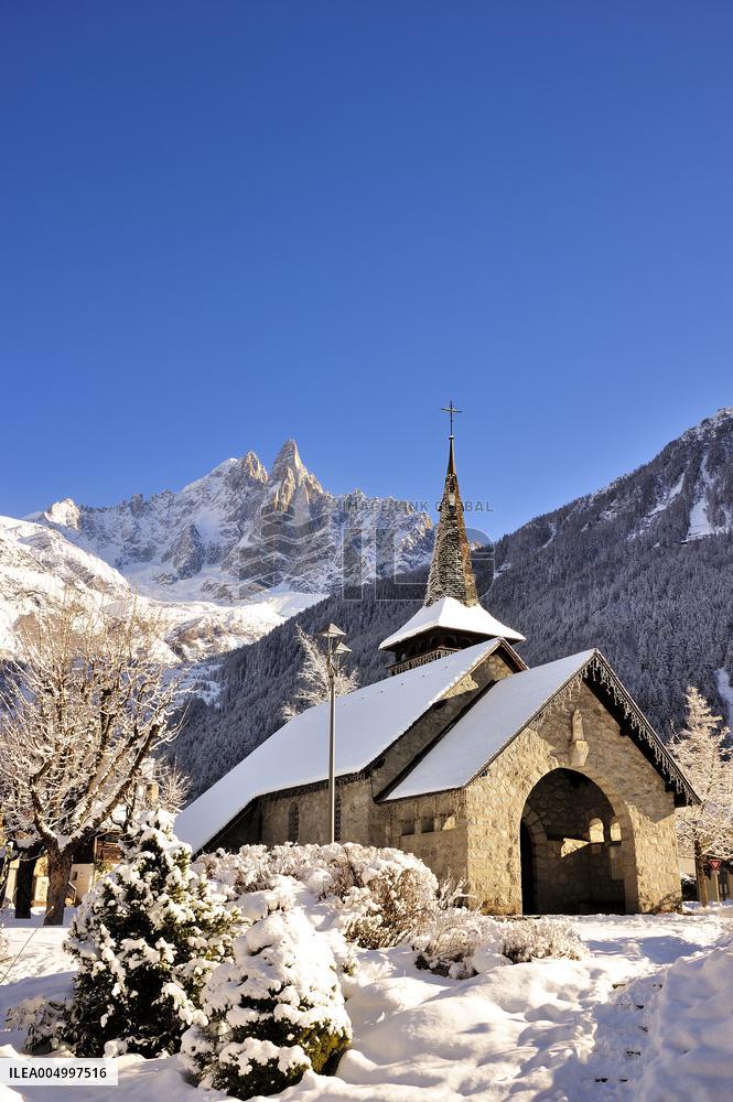 Chamonix in Winter - France