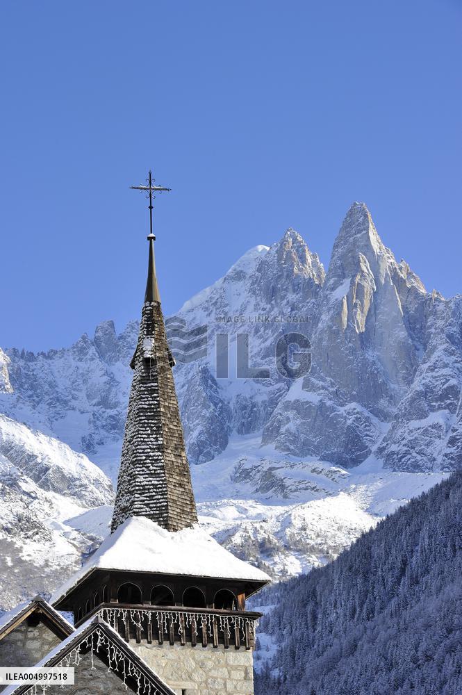 Chamonix in Winter - France