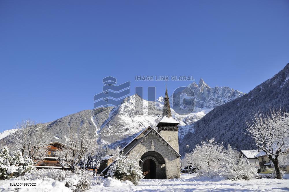 Chamonix in Winter - France