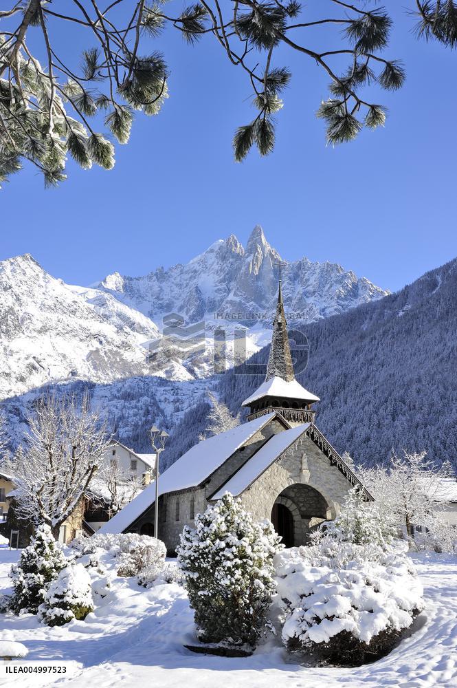 Chamonix in Winter - France