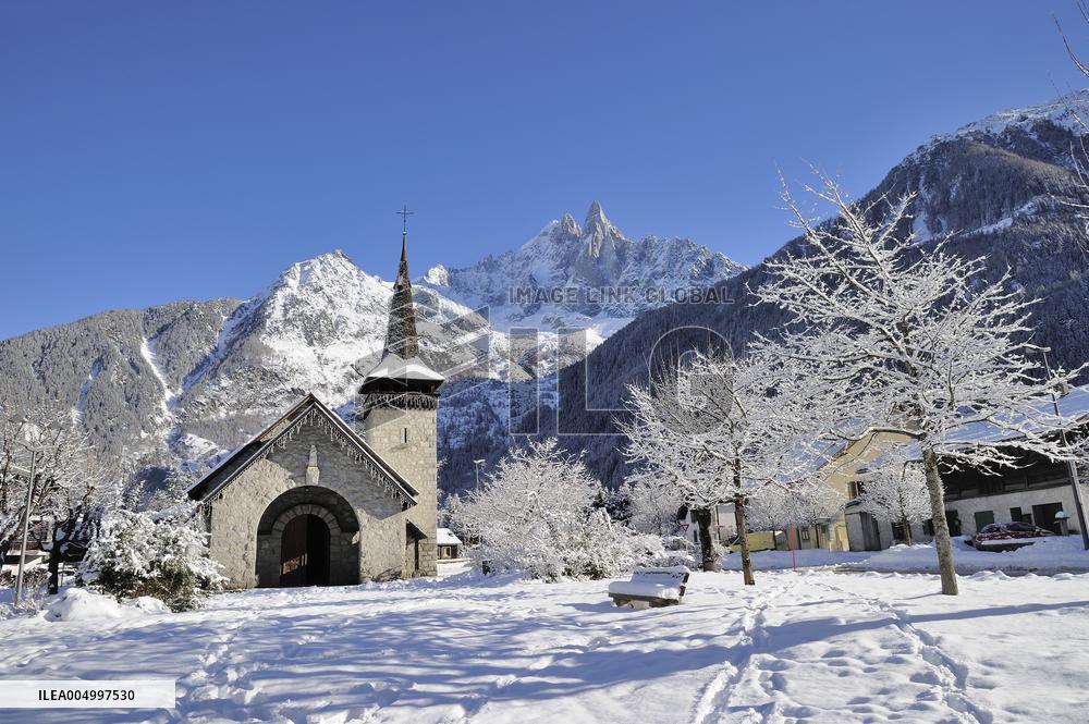 Chamonix in Winter - France