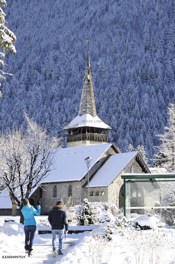Chamonix in Winter - France
