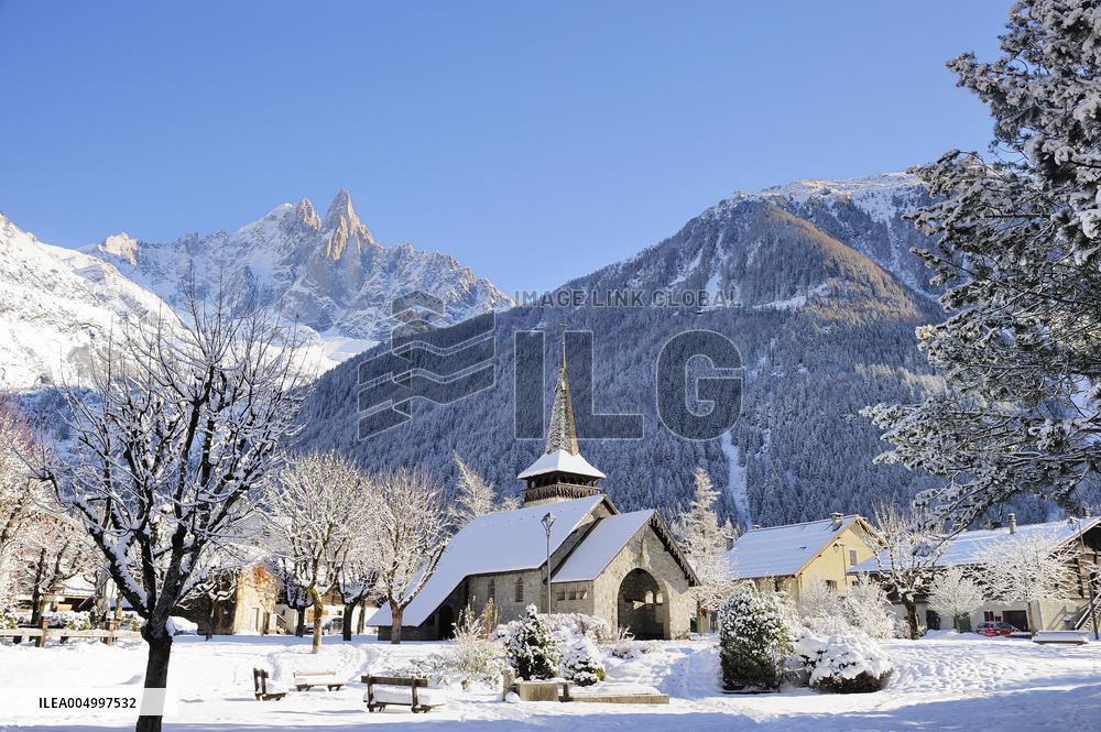 Chamonix in Winter - France