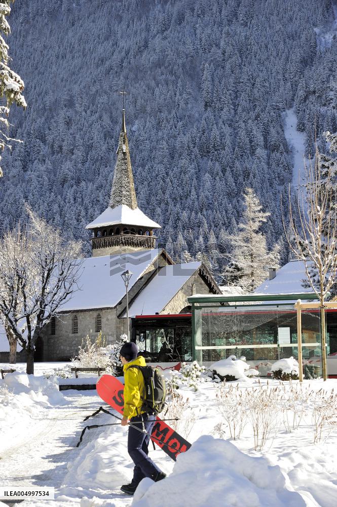 Chamonix in Winter - France