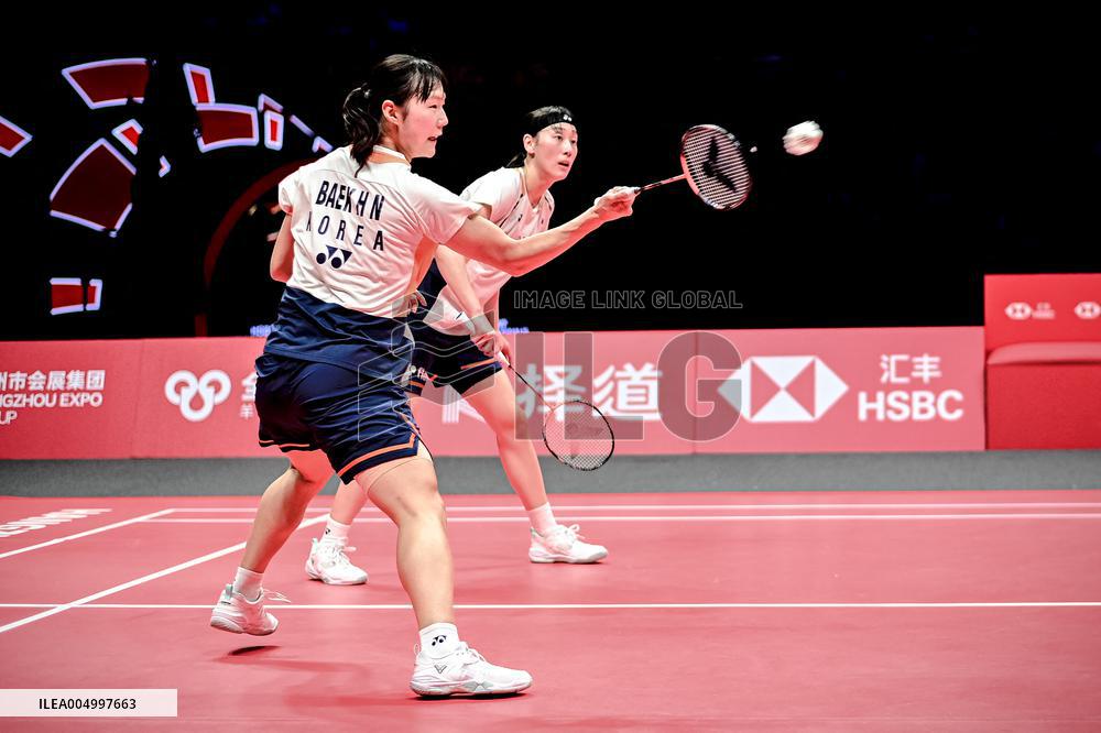 BWF World Tour Finals - Women's Doubles - Hangzhou