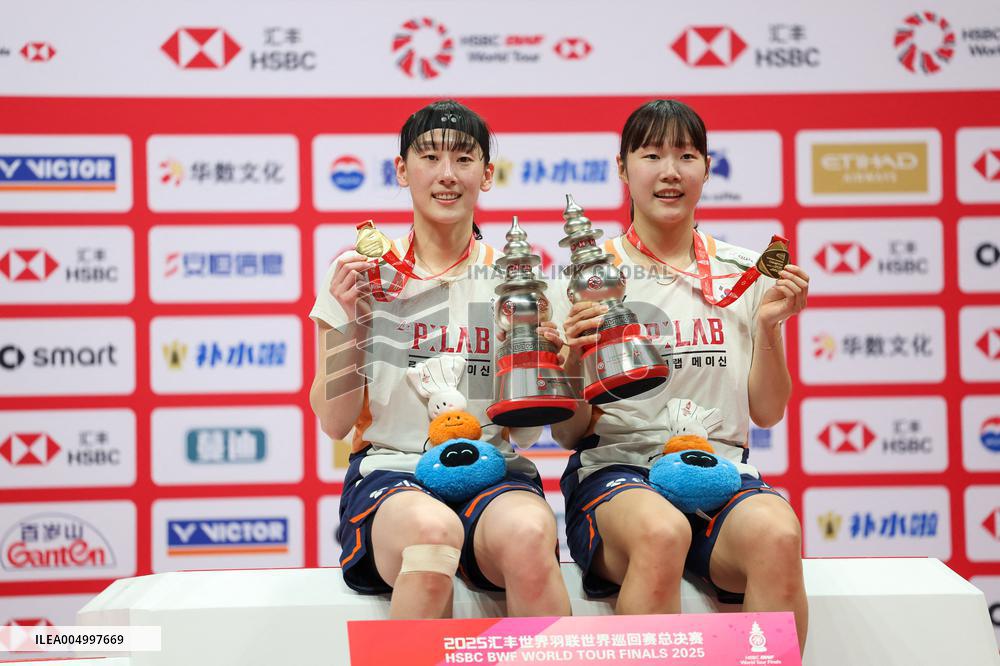 BWF World Tour Finals - Women's Doubles - Hangzhou