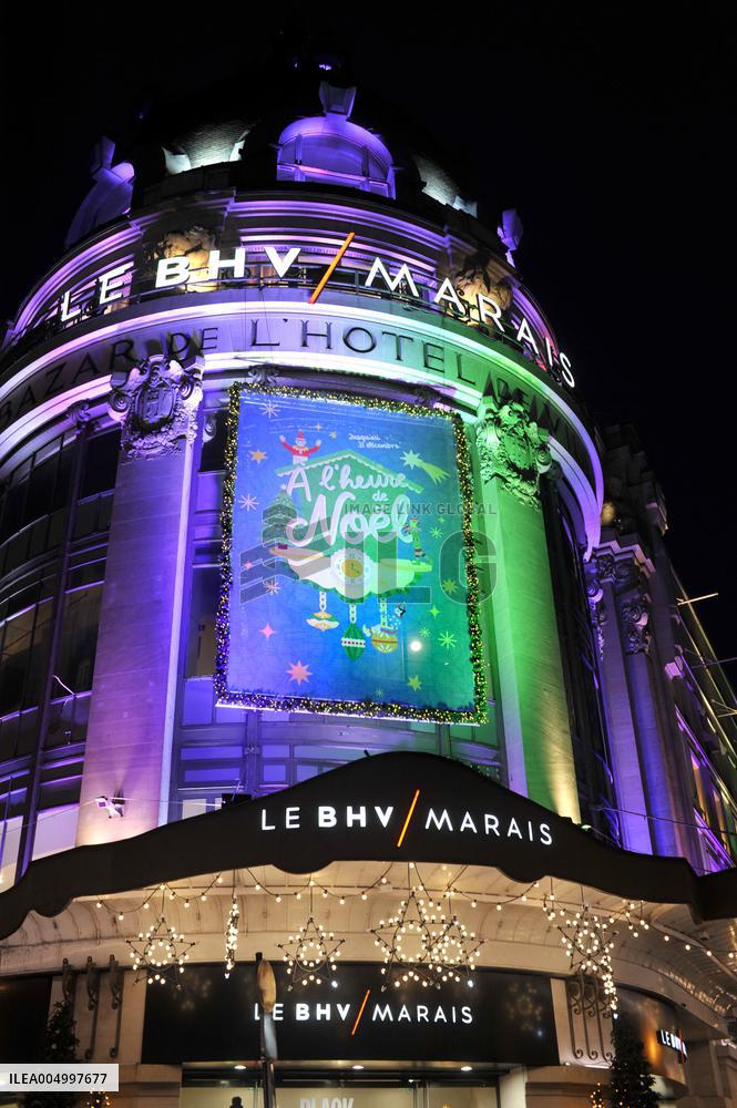 Illustration - BHV Paris - France