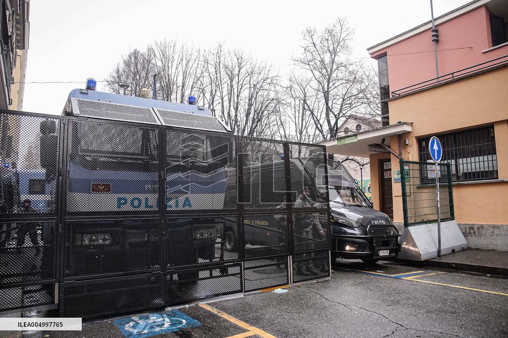 Police Presence in Vanchiglia - Turin