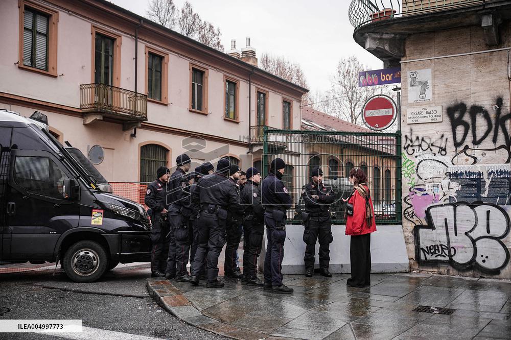 Police Presence in Vanchiglia - Turin