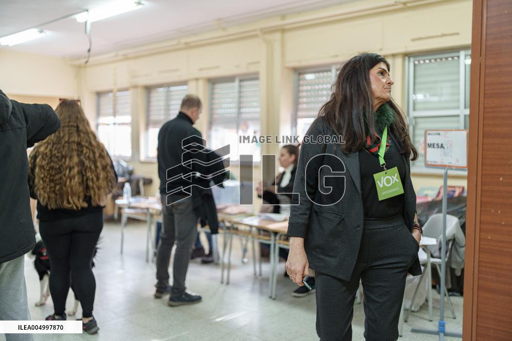 Election Day in Extremadura - Spain