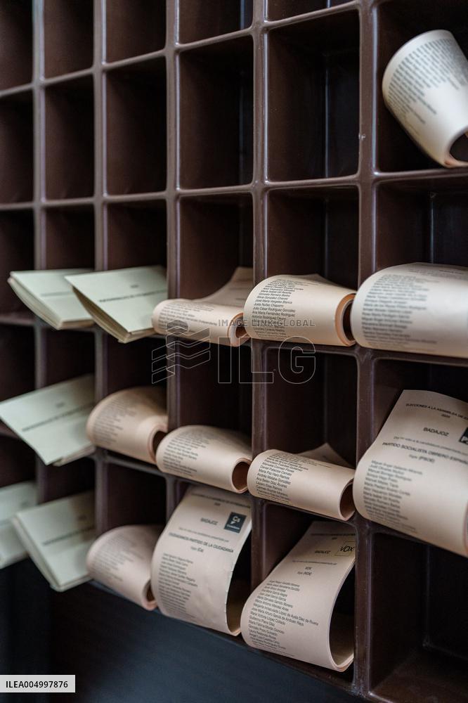 Election Day in Extremadura - Spain