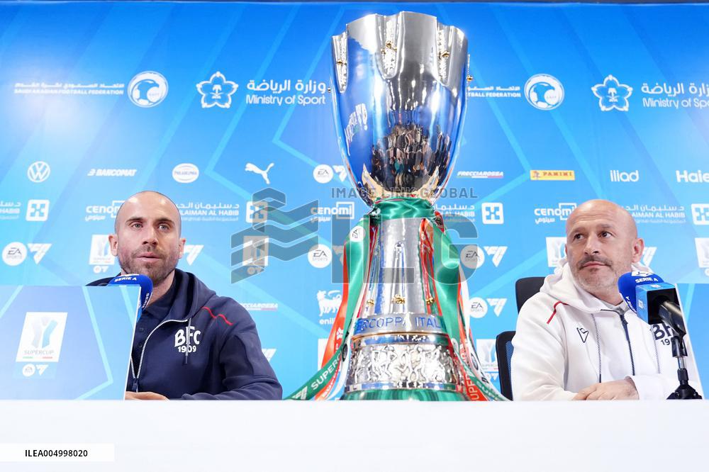 EA Sports FC Italian Supercup Press Conference - Riyadh