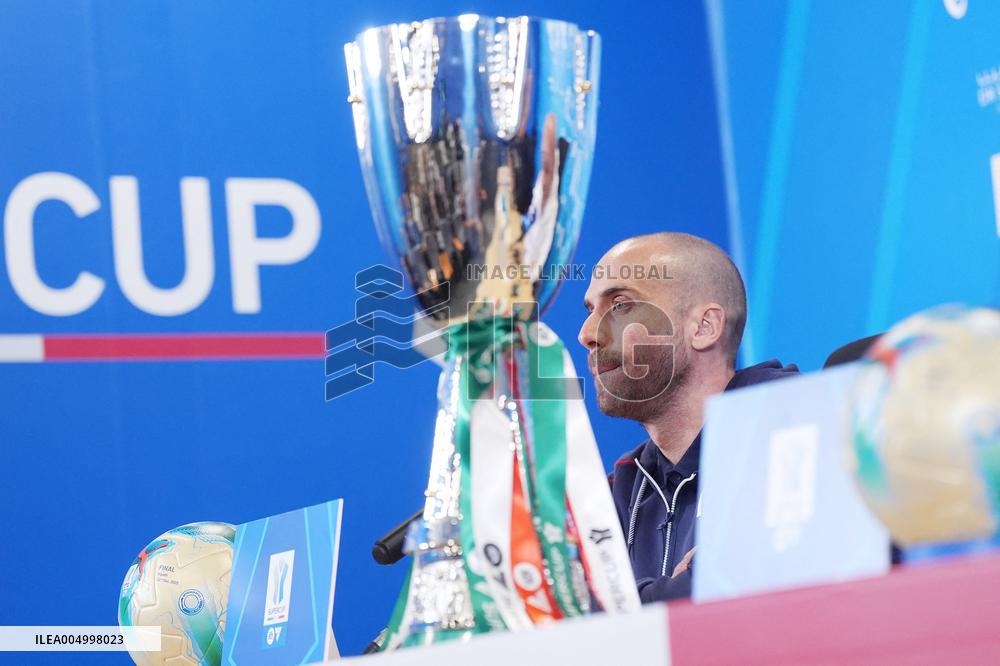 EA Sports FC Italian Supercup Press Conference - Riyadh