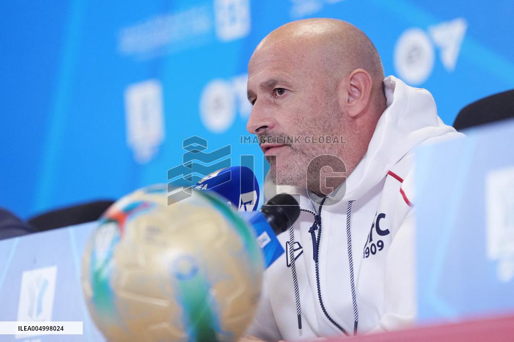 EA Sports FC Italian Supercup Press Conference - Riyadh